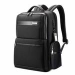 Bopai 61-86611 Multifunctional Wear-resistant Anti-theft Laptop Backpack with USB Charging Hole(Black)