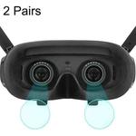 2 Pairs Sunnylife AT-BHM476 HD Explosion-proof Film Glasses Protector For DJI Goggles 2