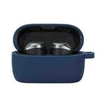 For Jabra Elite75T Sports Bluetooth Headphones Soft Silicone Case with hooks(Noon Blue)