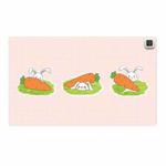 Intelligent Timing Tthickened Waterproof Heating Mouse Pad CN Plug, Spec: Bunny(80x33cm)