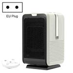 Home Desktop Heating and Cooling Dual-purpose Mini Heater, EU Plug, Style: With Remote Control (White)