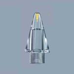 For Apple Pencil 1/2 Transparent Replacement Pen Tip Transform Nib,Style: 5.0 Golden Needle