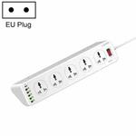 LDNIO SC10610 30W 10+6 Ports Multifunctional Travel Home Office Fast Charging Socket, Spec: EU Plug