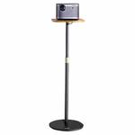SSKY L38 Bed Floor Telescoping Table Projector Support, Style: Tray Version (Black)