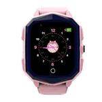 DF73 1.4 Inch 4G GPS Positioning Children Calling Watch With SOS Function(Pink)