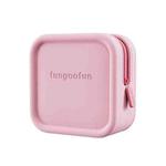 Fungoofun Candy Color EVA Travel Digital Storage Bag Cosmetic Bag, Color: Square Pink