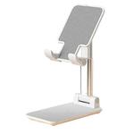 SSKY X5 Desktop Phone Live Foldable Tablet Bracket, Style: Standard Version (White)