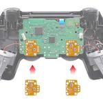 2 PCS Controller Analog Thumb Stick Drift Fix Mod For PS5 / PS4 / Xbox One(Orange)