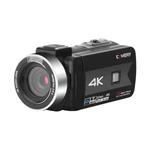 KOMERY K1 5600PX 16X Zoom 4K HD Digital Video Camera With Hot Shoe Interface,  Silver Gray