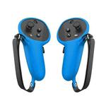 For Oculus Quest Pro 1 Pair Handle Silicone Case Cover VR Accessories(Blue)