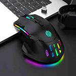 K-Snake BM520  9-button 3200DPI 2.4G RGB Wireless Dual-mode Gaming Mouse(Black)