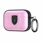 For AirPods Pro 2 TPU + PC Full Wrap Type Protection Case Cover(Pink)