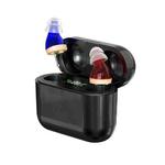 GM-912 Digital Hearing Aid Sound Amplifier With Digital Display Charging Compartment(Red Blue+Black Compartment)