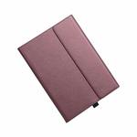 For Microsoft Surface Pro 9 Tablet Protective Case Holder(Microfiber Lambskin Texture Red Case)