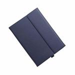 For Microsoft Surface Pro 8 Tablet Protective Case Holder(Microfiber Lambskin Texture Blue Case)