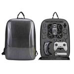 For DJI AVATA  Storage Bag Hard Shell Waterproof Shoulder Bag Backpack(Brushed Gray)