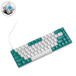 ZIYOU LANG T8 68 Keys RGB Gaming Mechanical Keyboard, Cable Length: 1.5m, Style: Water Green Version Green Shaft