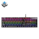 ZIYOU LANG K1 104 Keys Game Mixed Light Mechanical Wired Keyboard, Cable Length: 1.5m(Black Green Shaft)