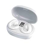 S29 Mini Portable Painless HD LED Digital Display Wireless Bluetooth 5.2 TWS Earphone(White)