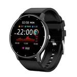 BW0223 Heart Rate/Blood Oxygen/Blood Pressure Monitoring Bluetooth Smart Calling Watch, Color: Silicone Black