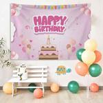 Birthday Background Cloth Cartoon Baby Photo Layout Cloth, Size: Short Plush 200x150cm(GT1851)