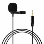 For Rode Wireless Camera Lavalier Microphone, Length 1.5m(Black)