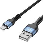 QGeeM MF01 USB-A To 8 Pin Phone Tablet Fast Charging Data Cable, Length: 1m
