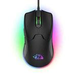 ZIYOU LANG M6 7 Keys 7200DPI Macro Programming Game RGB Backlight Mouse, Cable Length:1.5m(Black)