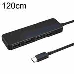 AC3-L43 Type-c/USB-c USB2.0 120cm 4 Ports Expansion Dock Notebook High Speed HUB