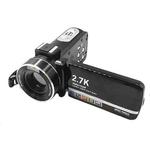 DV-06 2.7K 48 Million HD Reversible LED Light Digital Video Camera With Remote Control(Standard)