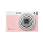 C13 2.88 inch 4K 8X Optical Zoom Telescopic Lens HD Digital Camera, Spec: Pink