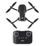 Sunnylife MM2-TZ452 For DJI Mini 2 Waterproof PVC Drone Body + Arm + Remote Control Decorative Protective Stickers Set(Carbon Pattern Black)