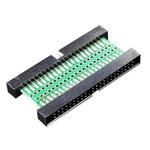 44 Pin Male To Male IDE Electronic Disk 2.5 Inch Adapter(5.2x2.7x0.5cm)