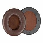 For Edifier W855BT 1pair Headset Soft and Breathable Sponge Cover, Color: Brown Lambskin