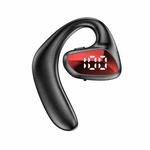 M-K8 Bluetooth Headset Ear Hanging Business Model Air Conduction Earphone(Red)