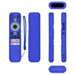 For TCL RC902N FMR1 Y47 TV Remote Control Anti-Drop Silicone Case(Blue)