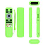 For TCL RC902N FMR1 Y47 TV Remote Control Anti-Drop Silicone Case(Luminous Green)