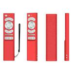 For Samsung Smartone3 TM1990C BN59-01357 Y34 Remote Control Silicone Cover(Red)
