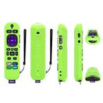 For TCL Roku Voice Remote Pro Y30 Remote Control Shockproof Silicone Protective Case(Luminous Green)