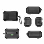 For Sony WF-1000XM4 D4 Bluetooth Earphones Anti-Drop Silicone Protective Case(Black)