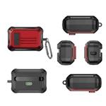 For Sony WF-1000XM4 D4 Bluetooth Earphones Anti-Drop Silicone Protective Case(Red)