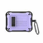 For Sony LinkBuds S (WFLS900N/B) D8 Waterproof and Anti-drop Bluetooth Earphone Case(Purple)
