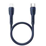 REMAX RC-C022 USB-C / Type-C To 8 Pin PD 20W Fast Charging Data Cable,Length 0.3m(Blue)