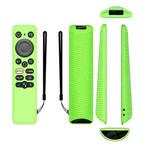 For Realme 32/43 Inch Y41 TV Remote Control All-Inclusive Anti-Drop Silicone Protective Case(Luminous Green)