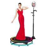 68cm 360 Degree Electric Auto Rotation Photobooth Machine For Parties and Weddings