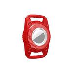 For AirTag Protective Case Three-proof All-inclusive IPX7 Waterproof Locator Cover(Red)