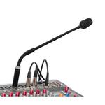 DJ1 Dynamic Gooseneck Conference Microphone Mixer DJ Stage Performance Microphone Rod