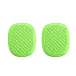 T2 For Apple AirPods Max 1pair Bluetooth Headset Anti-Fall Silicone Protective Case(Luminous Green)