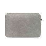 ND12 Lambskin Laptop Lightweight Waterproof Sleeve Bag, Size: 14.1-15.4 inches(Gray)