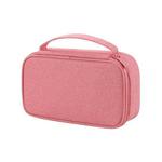 SM03DZ Waterproof Wear-resistant Digital Accessories Storage Bag(Pink)